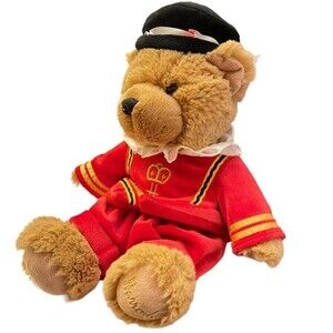 Harrods of London Iconic Tower Of London Guard Stuffed Plush Bear Toy